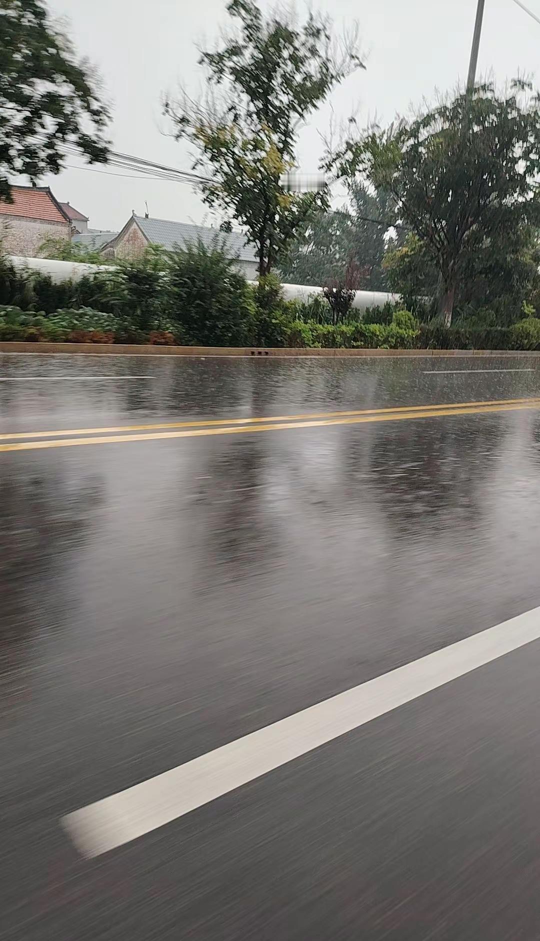 有景有色 暴雨天莫怪大雨磅礴，人生本就风雨兼程。“人生总会给我们一些措不及防，就