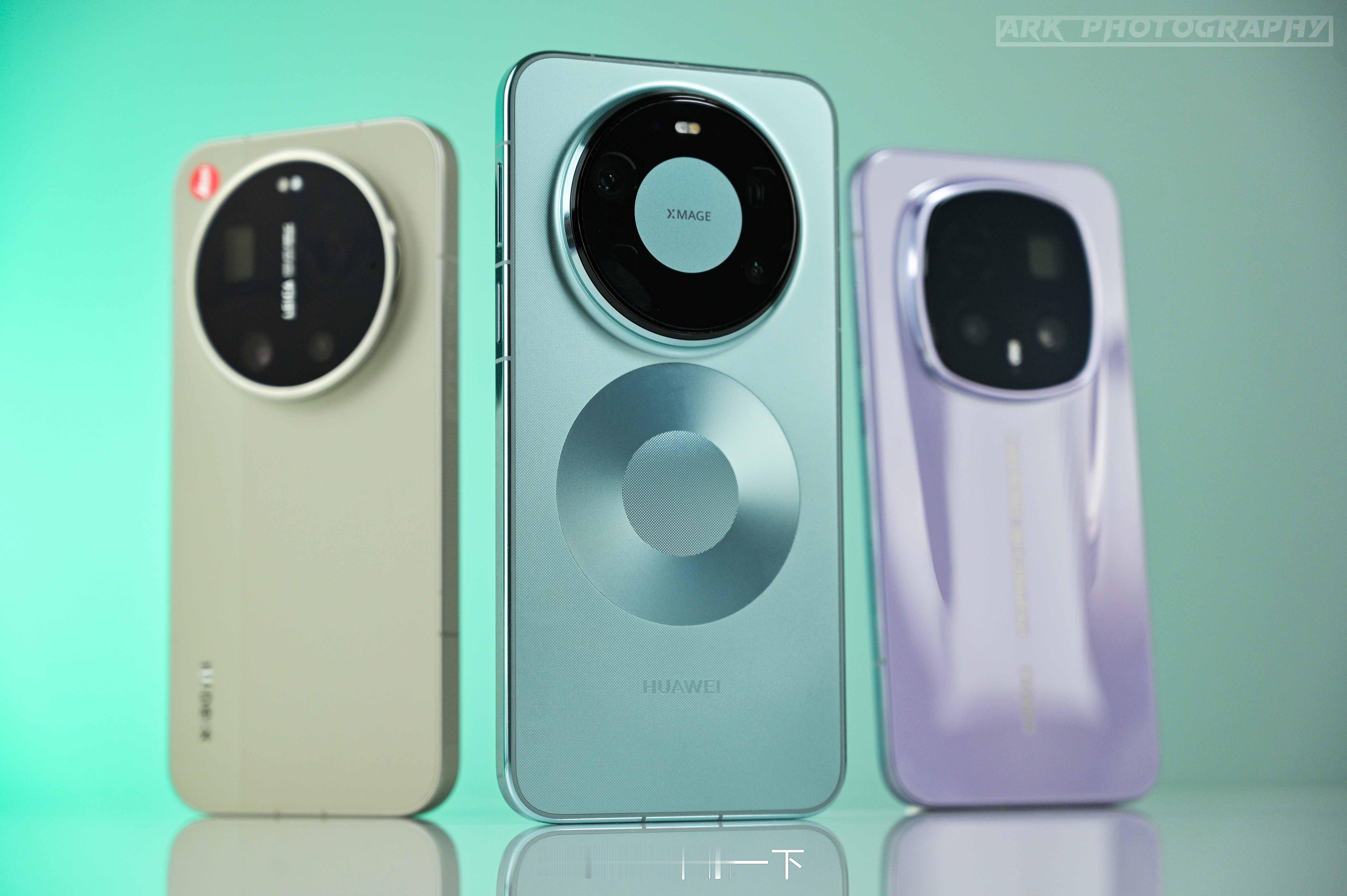 最近我主要用的手机就是这仨：华为Mate80 Pro  Max、小米17 Ult