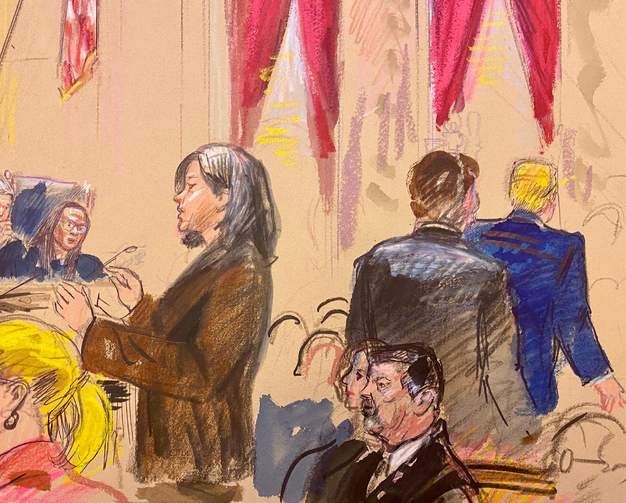 特朗普首位出席最高法庭审在任总统这就是美国的变与不变。¹ 很多教授心目中的那个美