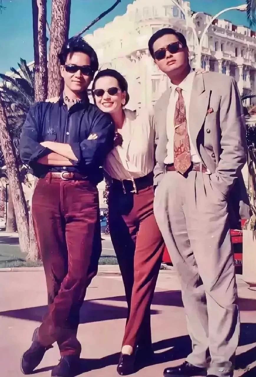 1991年，电影‘纵橫四海’，三位主角：张国荣，钟楚红，周润发 ​​​
