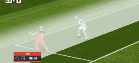 本场比赛中，巴萨射门24次，其中9次射正，5次击中门框。巴萨曾经打进三球都被吹掉