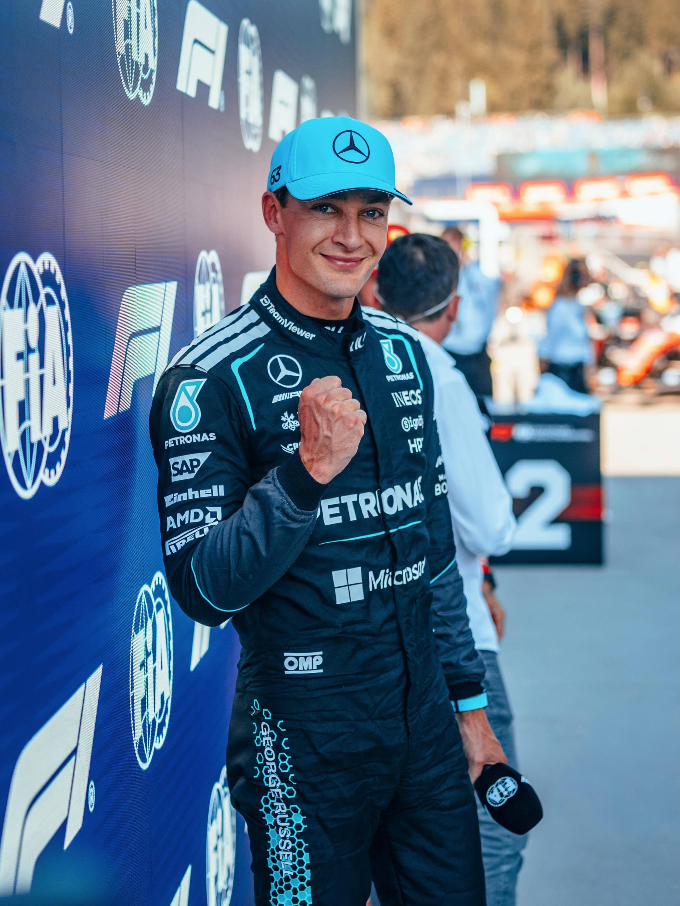 georgerussell63更新一则👇🏻POLEE YESSSS 💪🙌