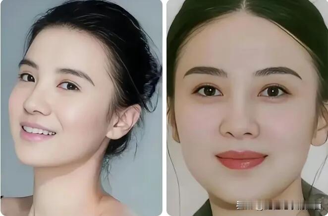 她不是五官惊惊艳型的大美女，第一眼看上去很普通，但就是很有气质。我觉得她的演技无