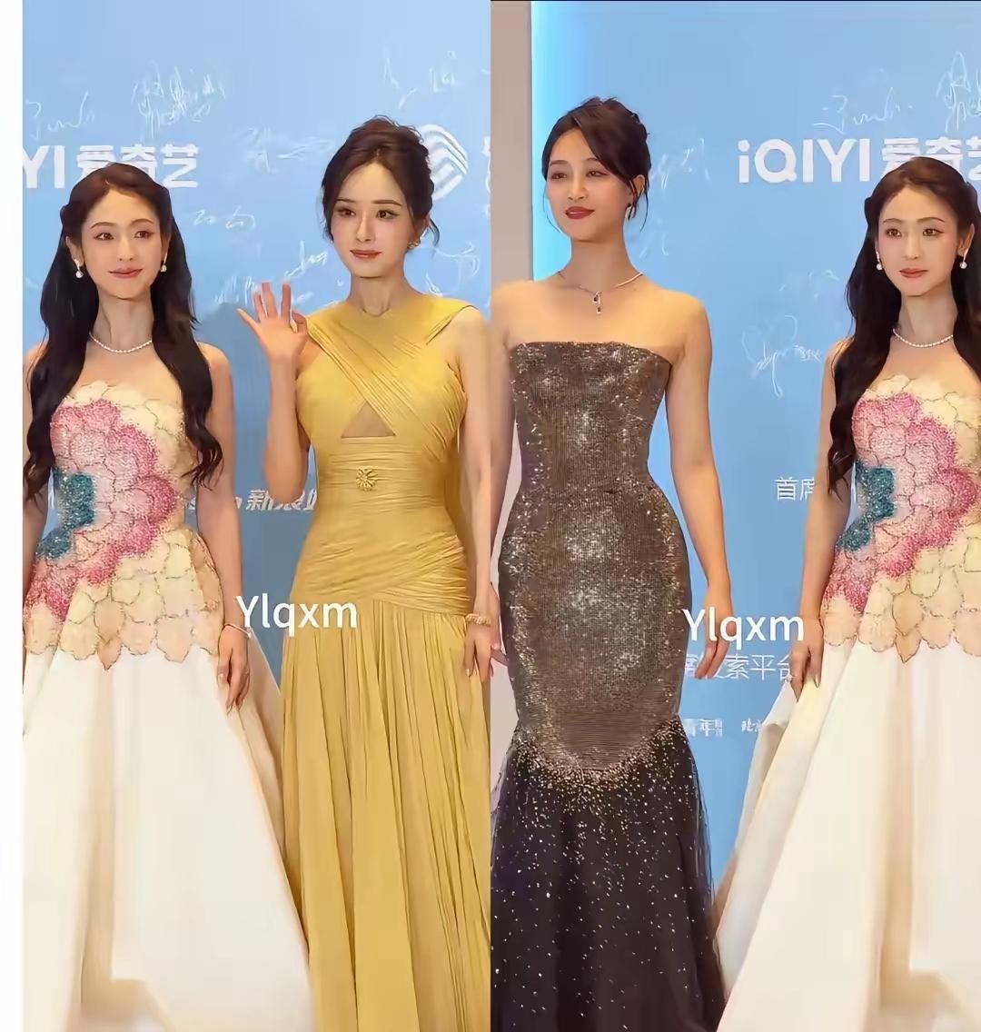 蓝盈莹在“尖叫之夜”那个眼神，真的有点太“狠”了！
站在杨幂旁边，那股子溢出屏幕