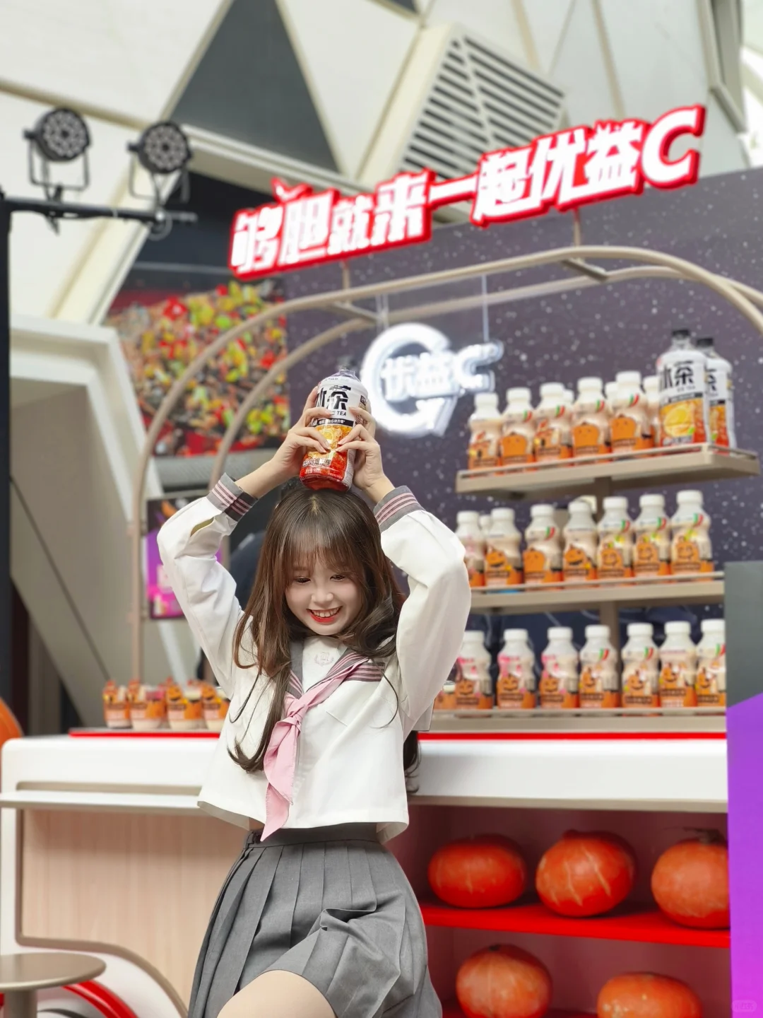 周末在超级合生汇闲逛，就会遇到...