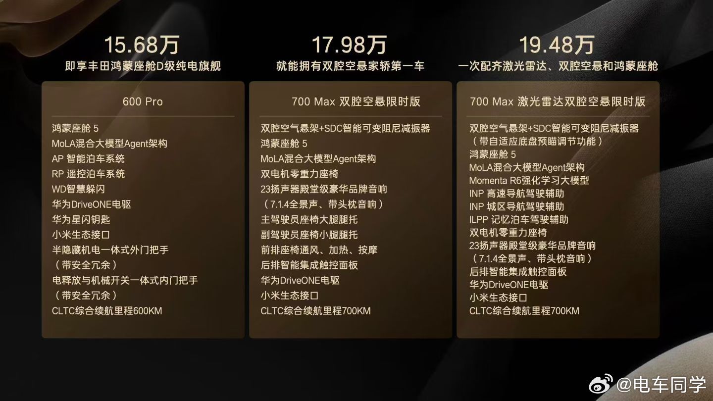 15万鸿蒙车机，17万双腔空悬，19万一次配齐！丰田铂智为啥每次都这么便宜？啥？