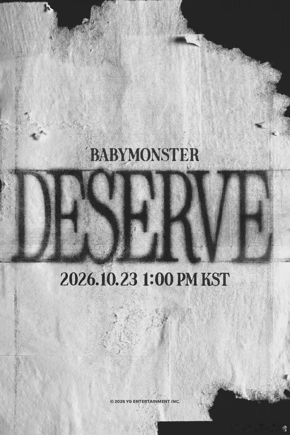 宝怪1023回归BABYMONSTER新单曲 ​​​​宝怪 10.23 携 DE