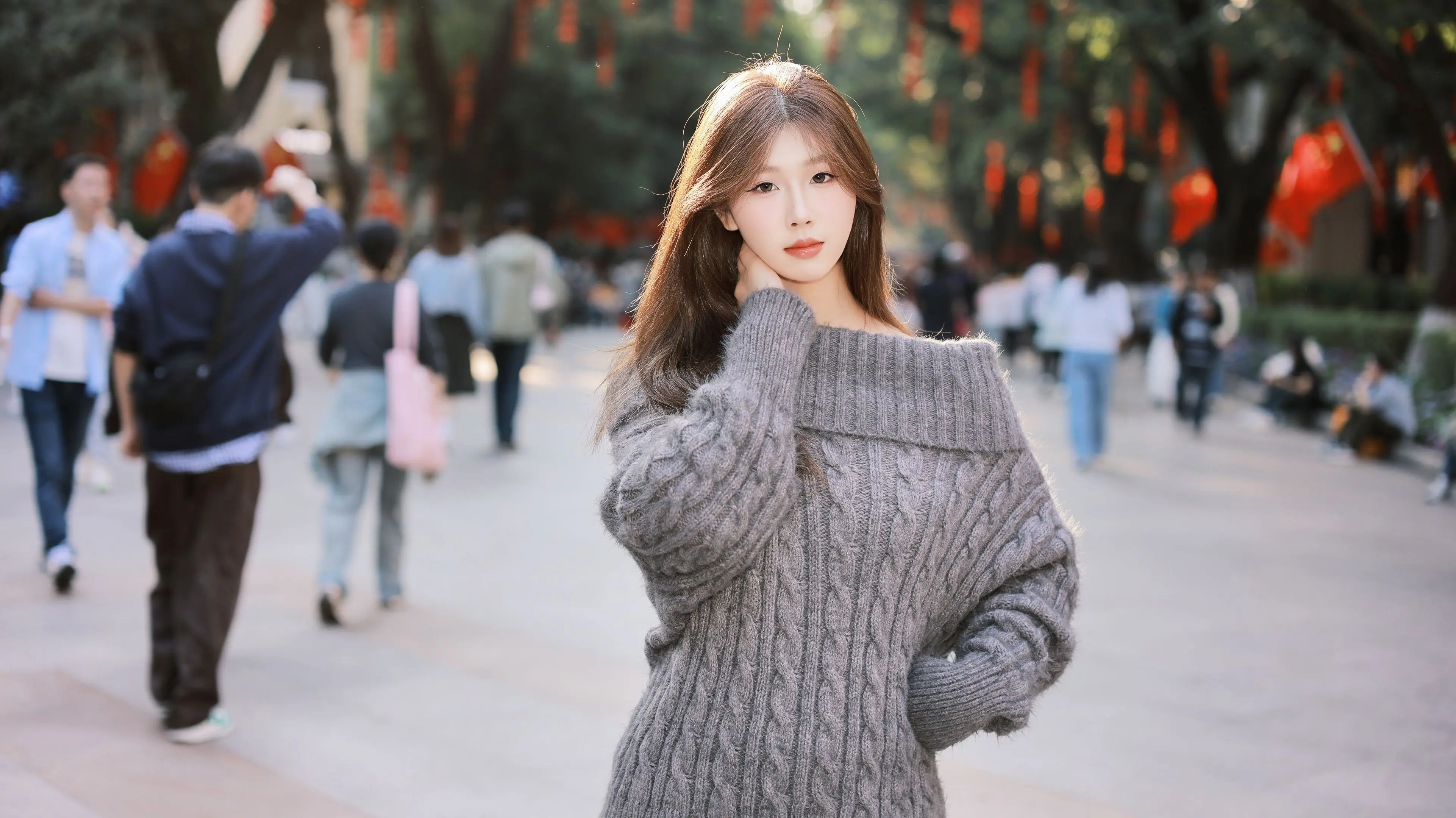 沙面街拍返图。