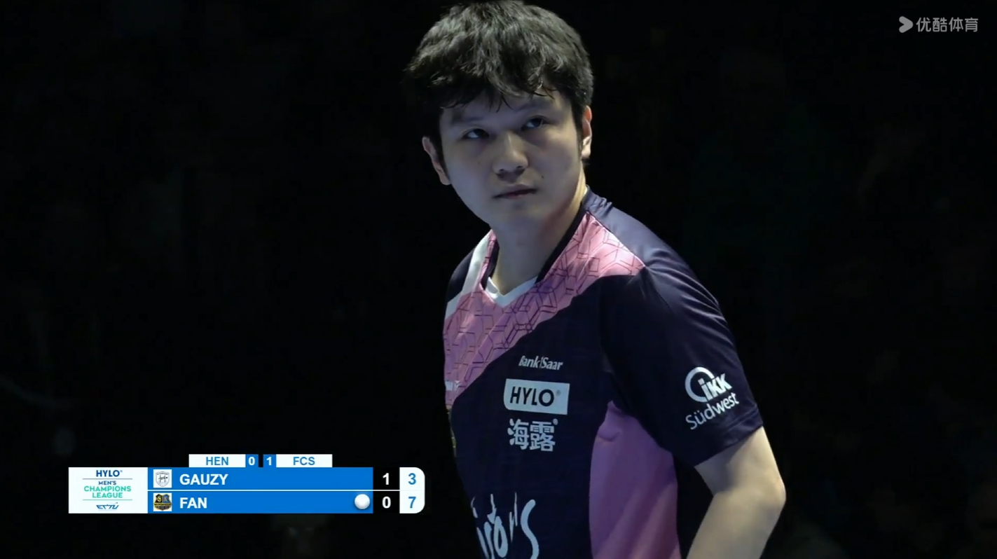 2025-2026欧冠联赛乒乓球欧冠联赛 【1/4决赛第一回合 萨尔布吕肯（客场