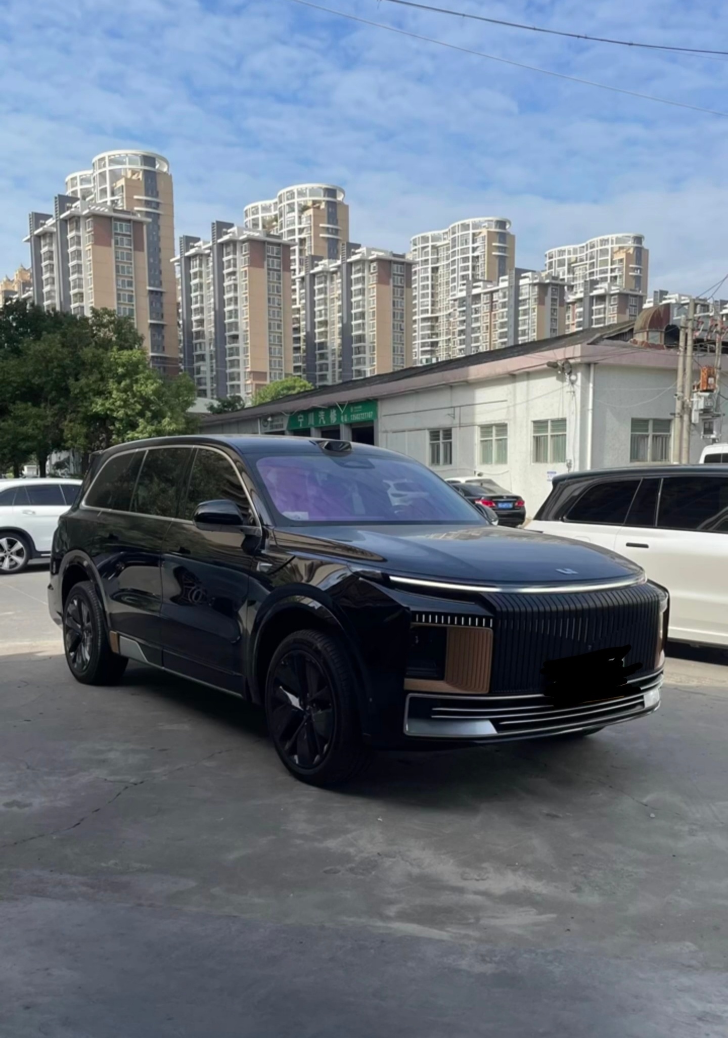 网友给理想做的全新前后包围咋说呢要是不那丑就还挺好看的大家感受一下理想理想l9