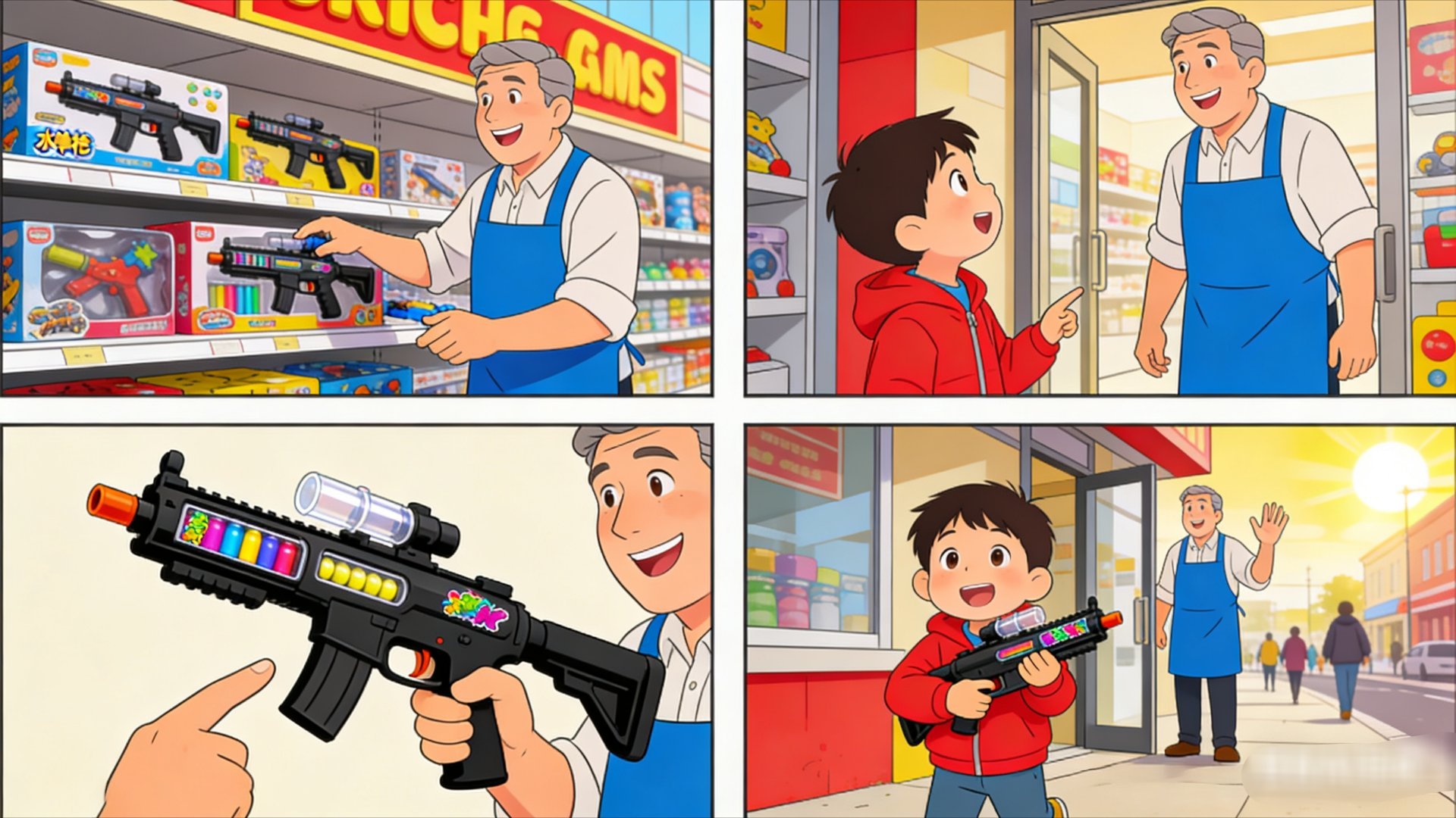 玩具店主回应卖水弹枪被羁押279天       甘肃玩具店主聂鹏立、刘新因售卖水