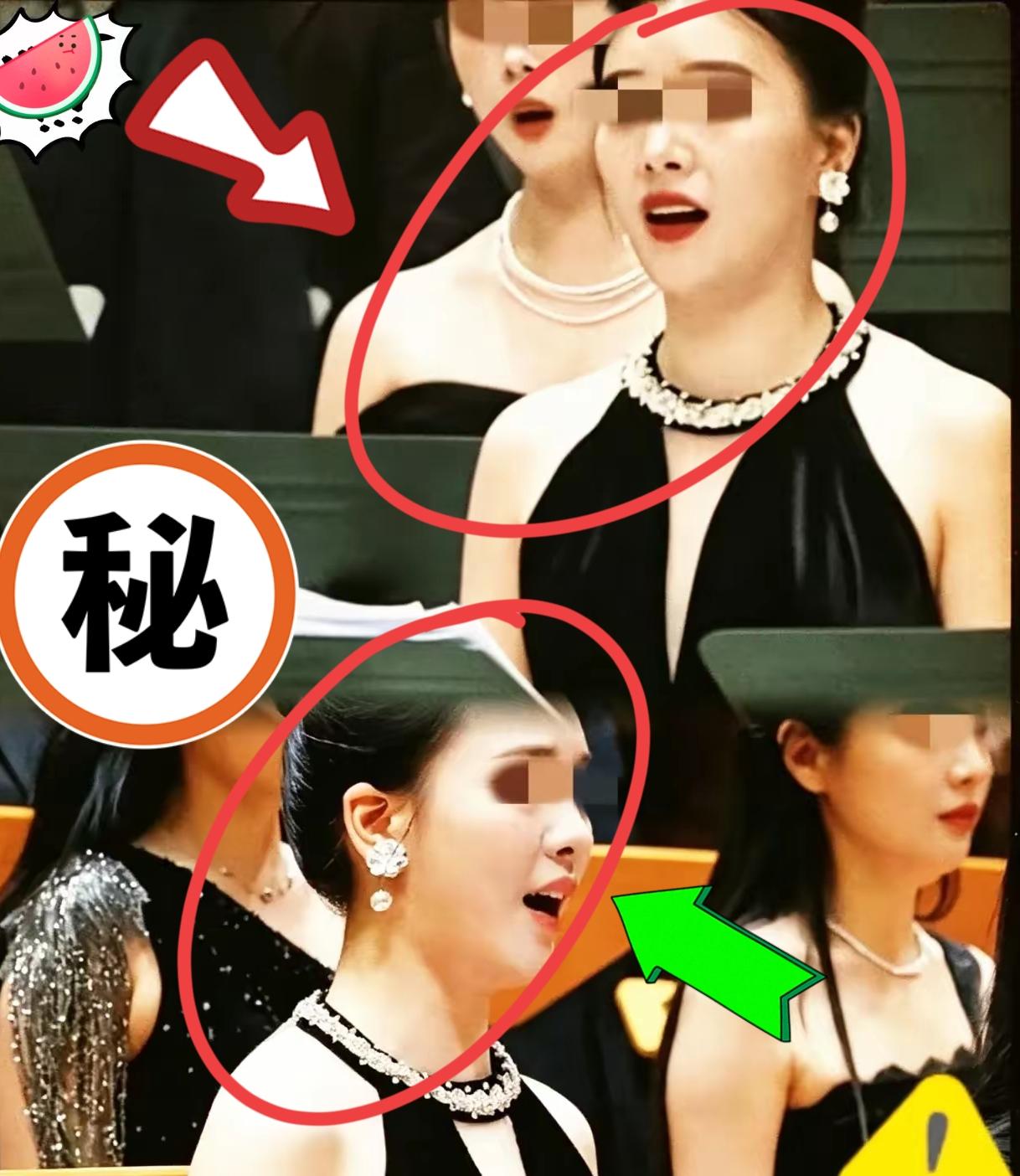那个退礼服女孩的底细，
算是被网友彻底翻出来了！
原来她24岁，科班出身，四川音