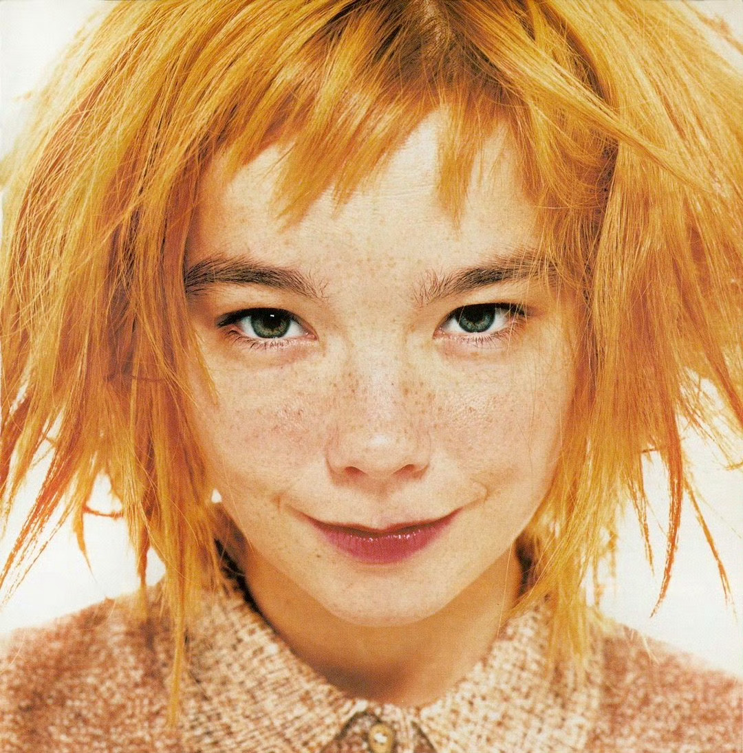 1996年摄影师Lorenzo Agius拍摄的Björk 