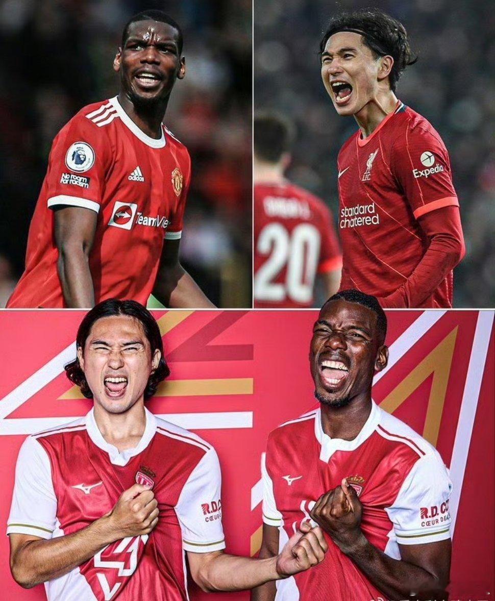 博格巴学习南野！博格巴日前对前利物浦球员南野拓实赞不绝口😍：南野永远是第一个抵
