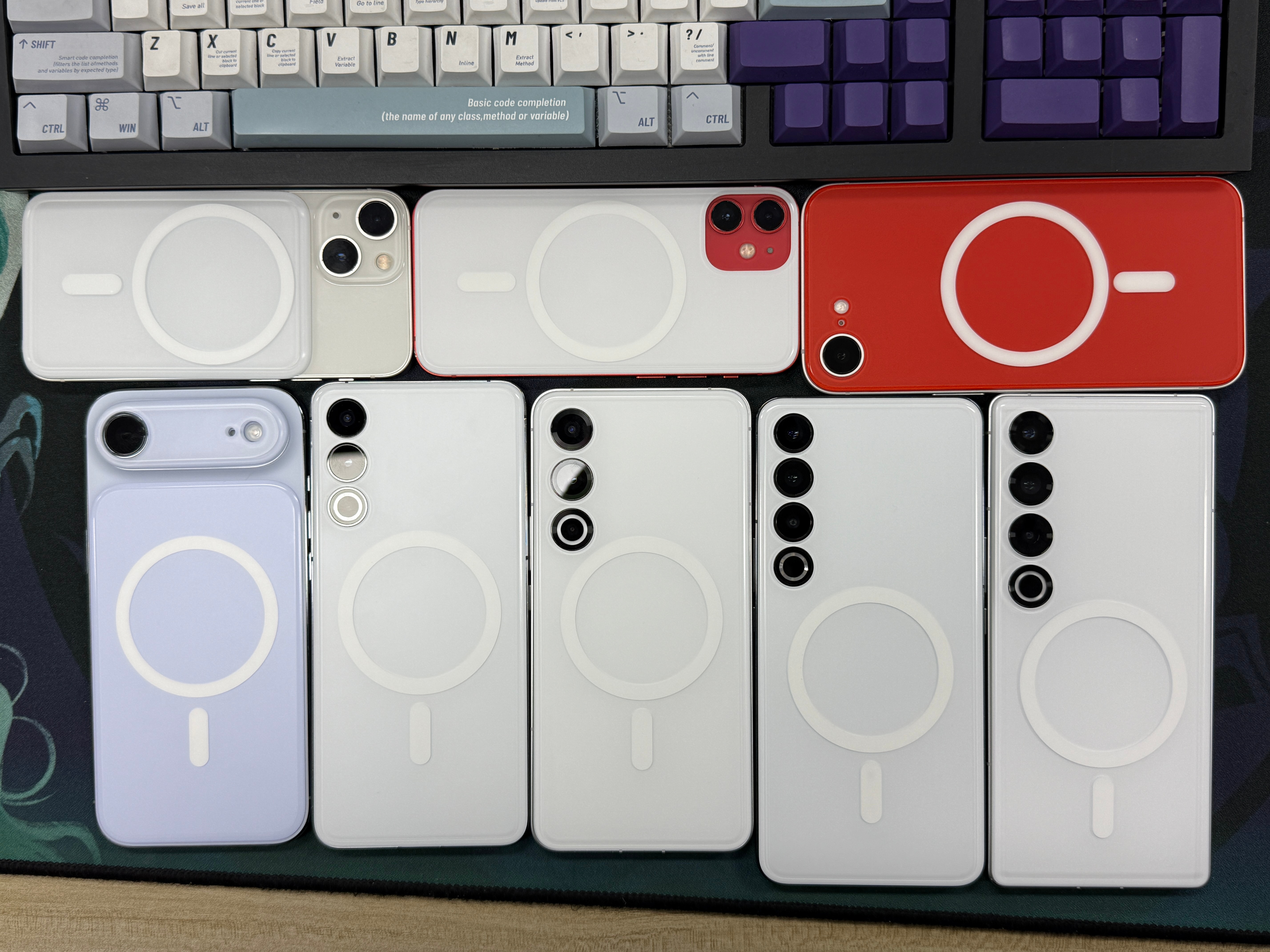 平嵌磁贴全家福