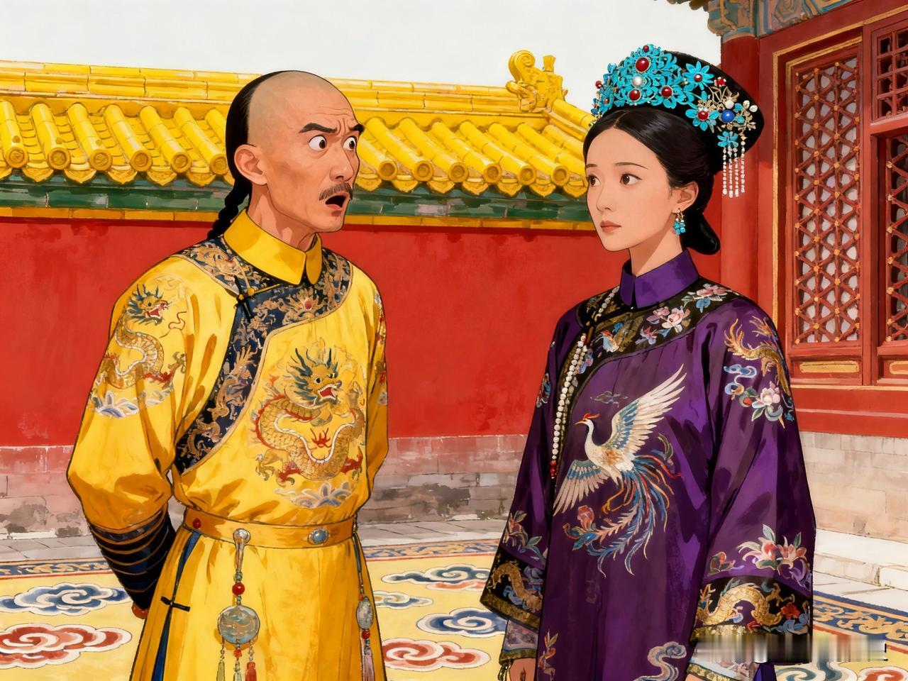 1820年，38岁的道光帝惊奇发现后宫居然还有一位老太妃在世，年仅35岁！

翻