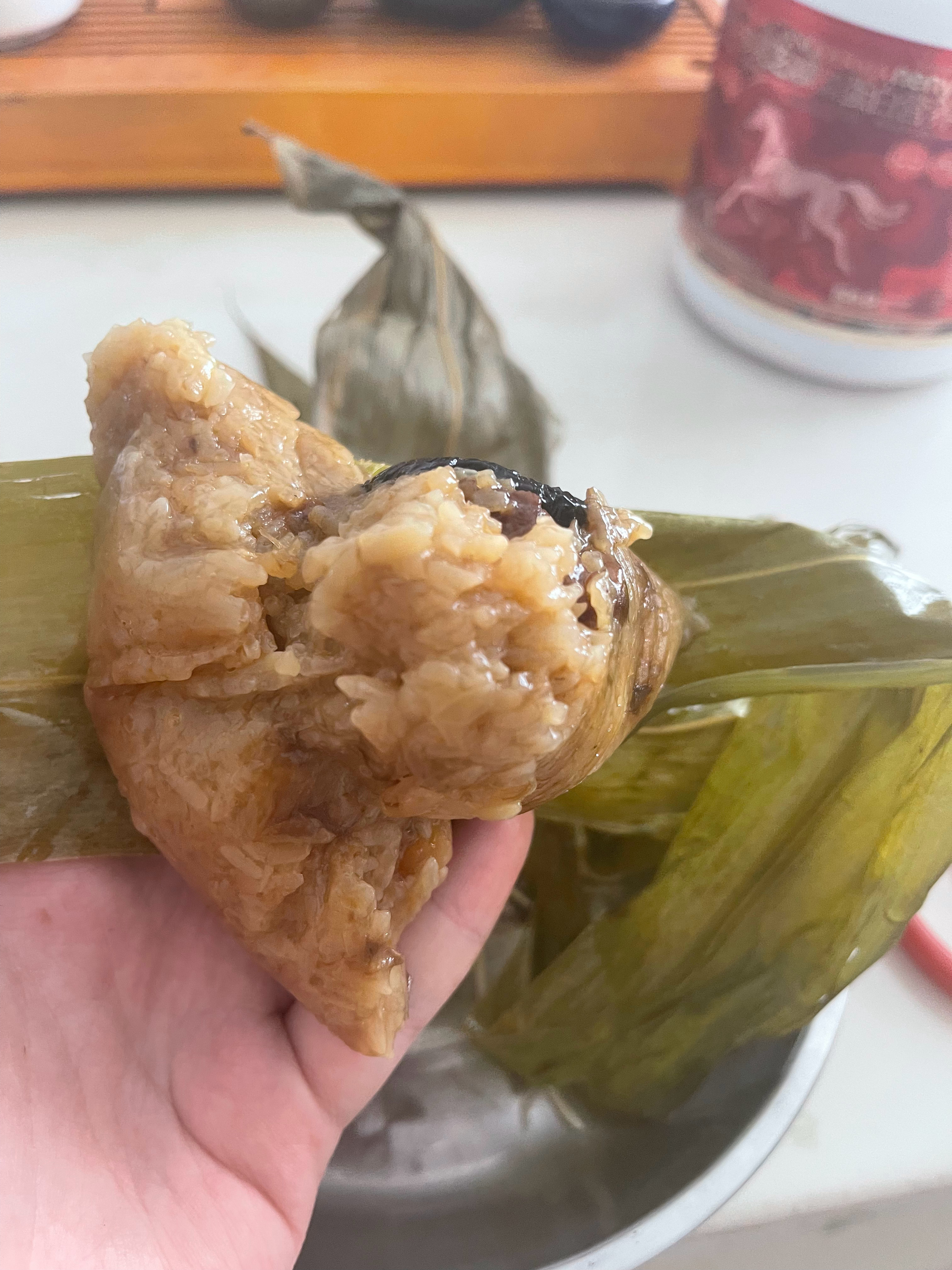 终于吃到最后一个自包的了从端午到现在 