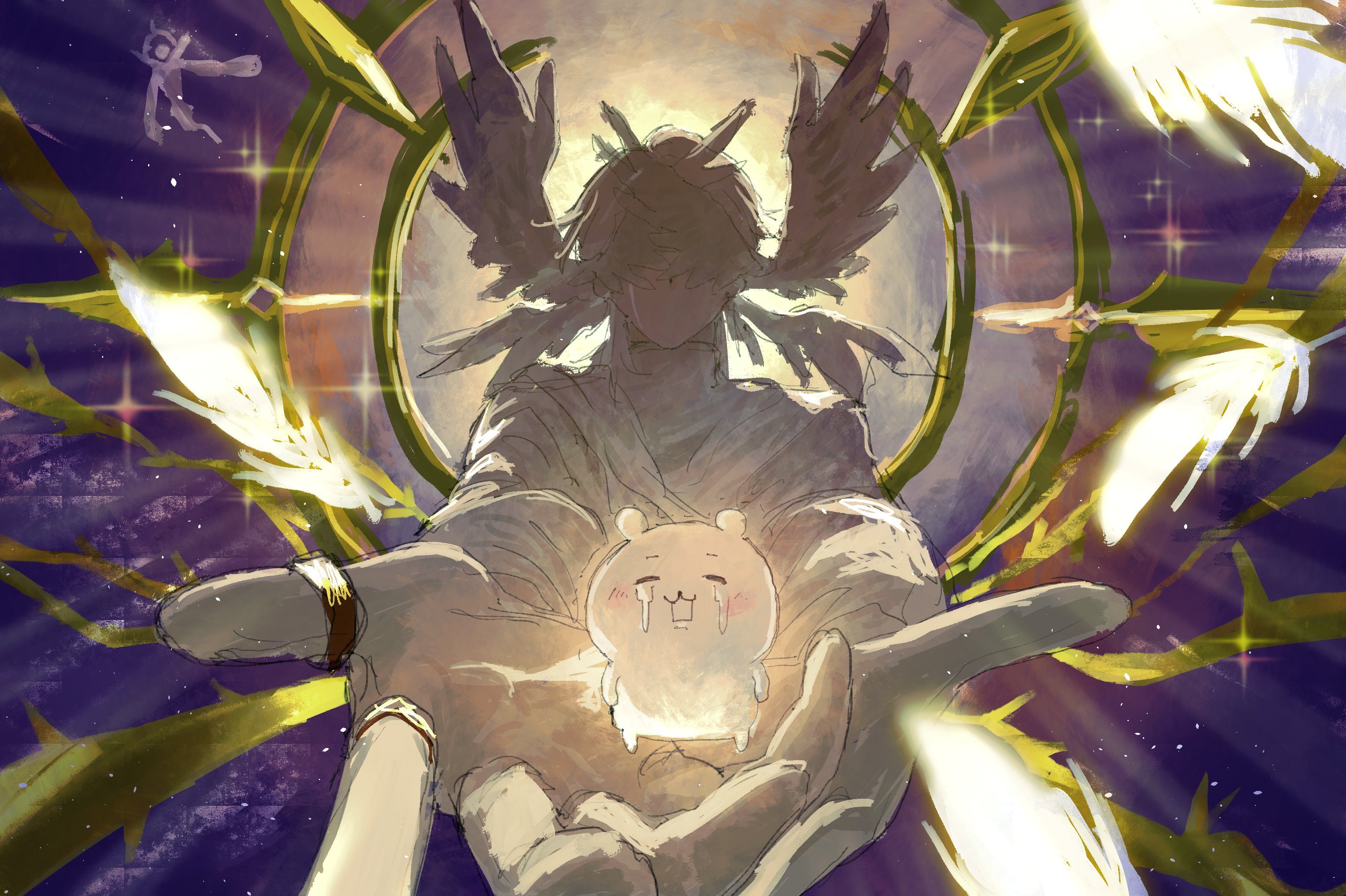 星期日&吉伊梦幻联动🤲🏻cr.hamu_oden chiikawa[超话] 