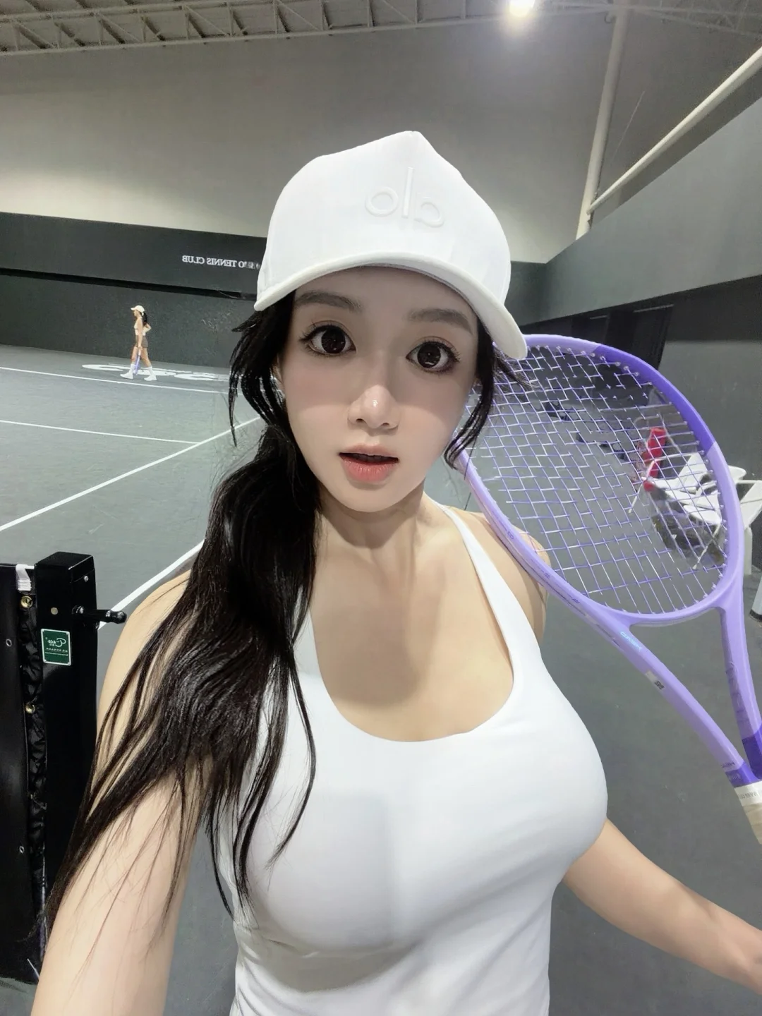 自从换了新拍子🎾