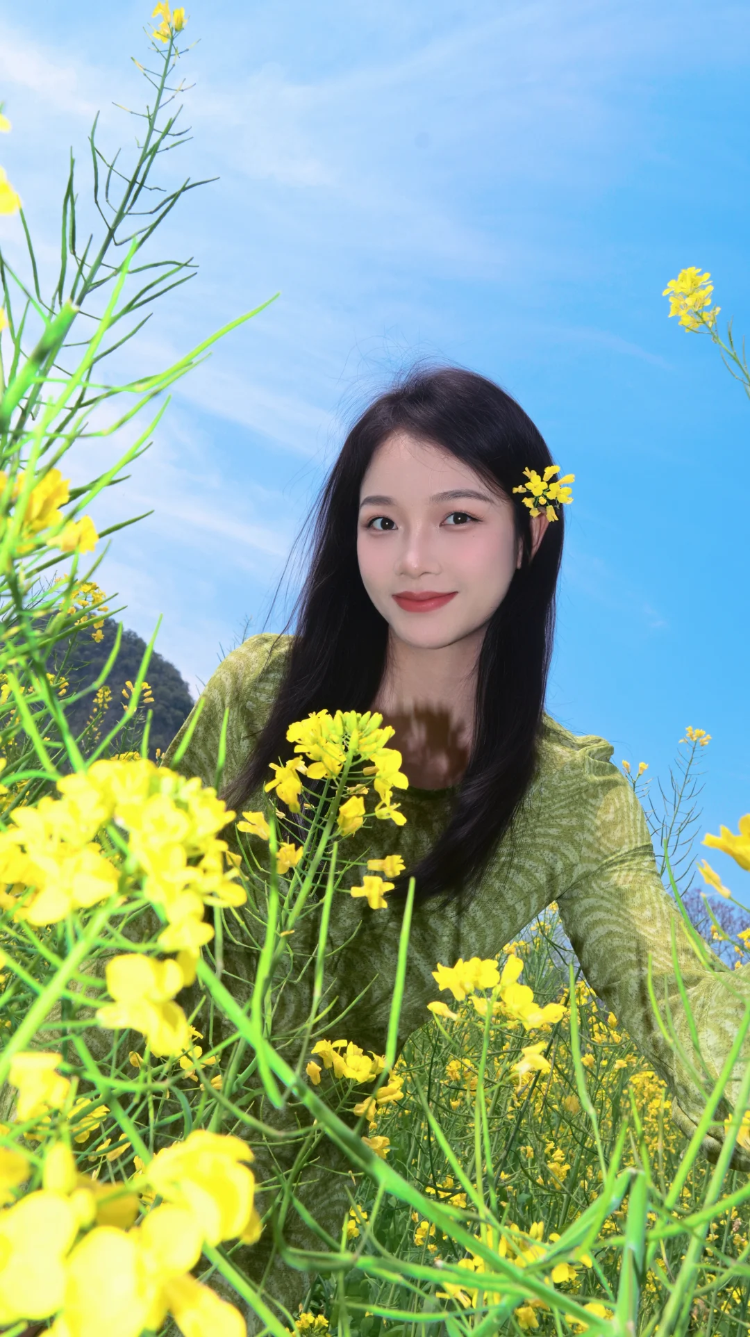 春天当然要和油菜花一起啦🌼～