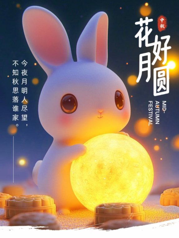 大家中秋快乐呀~~中秋 ​​​
