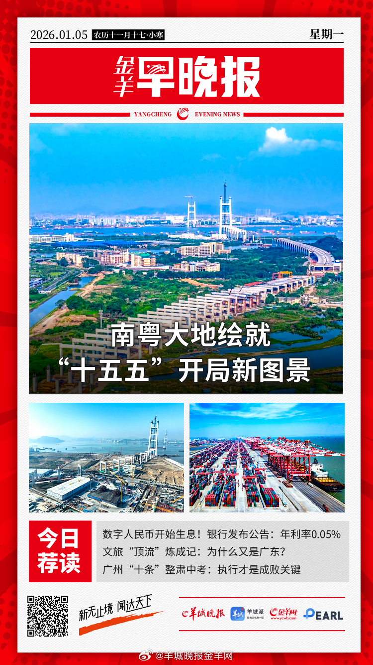 #金羊早晚报# 文旅“顶流”炼成记：为什么又是广东？元旦假期国内出游1.42亿人