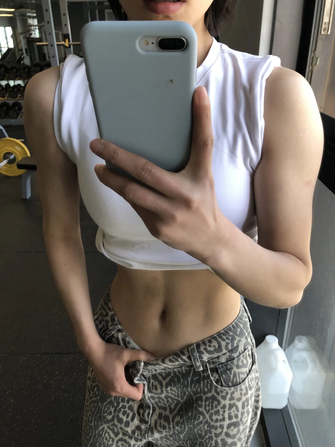 100斤了…
