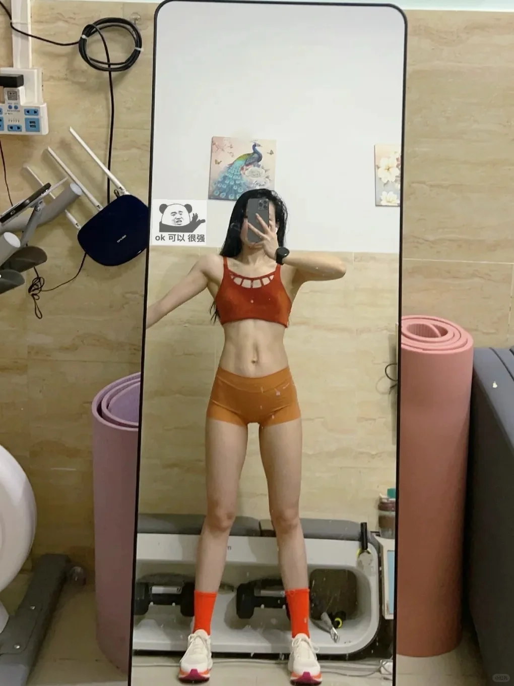 161 48|健身+内调，姐的身材直接next level