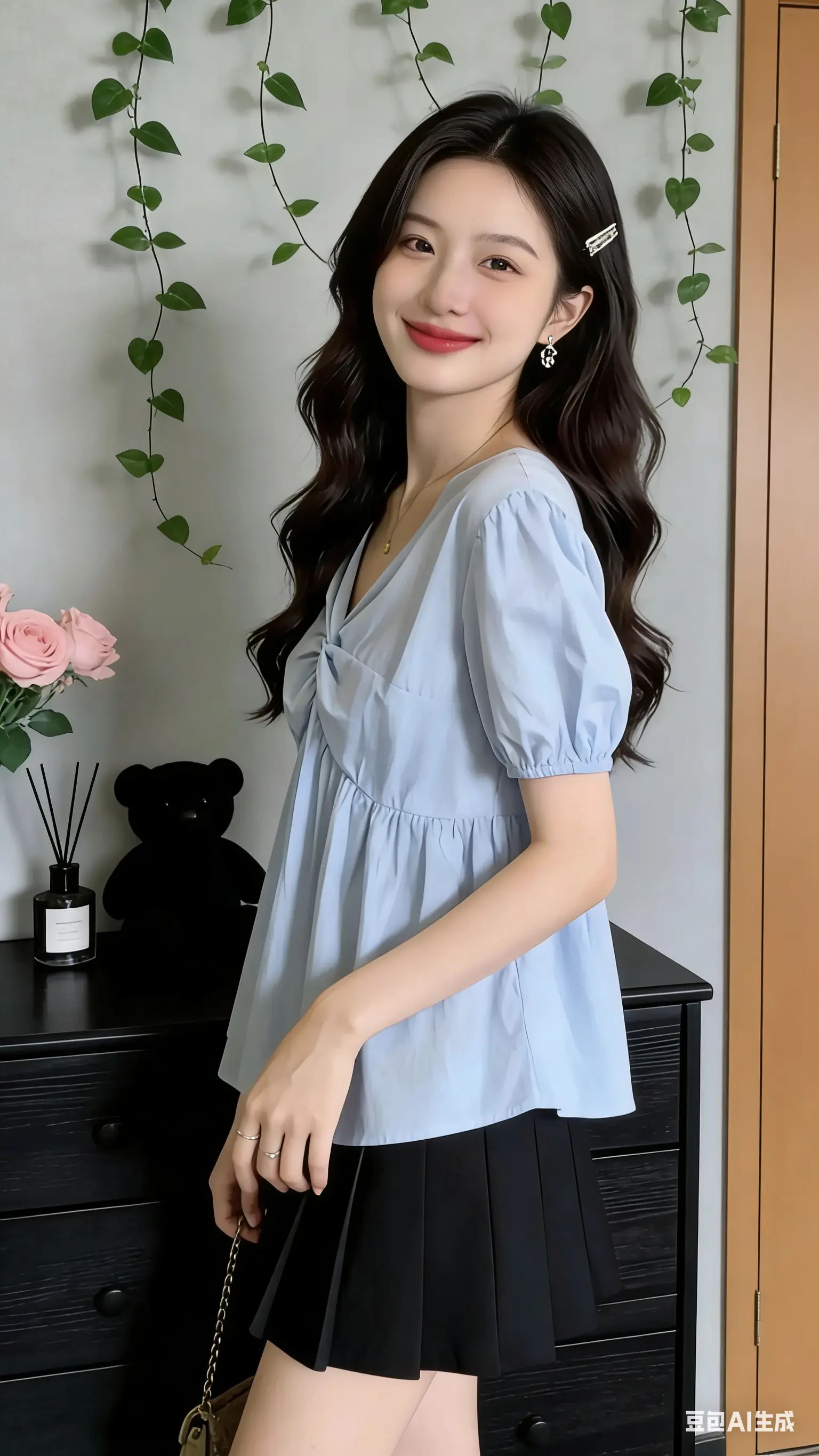 洋气小衫 穿出你的时尚你的感觉 泡泡袖衬衫 减龄显瘦穿搭 不挑年龄不挑身材