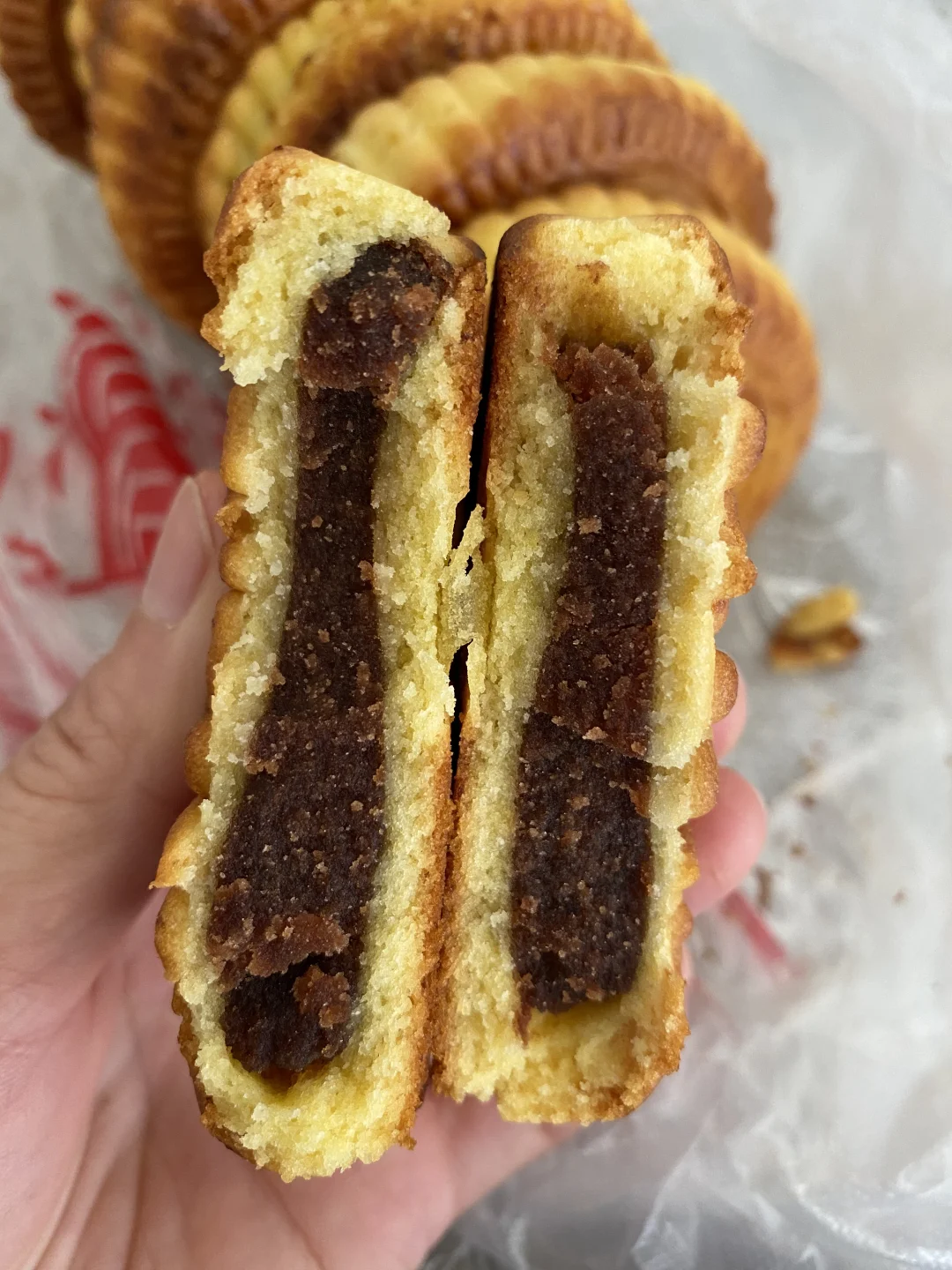 月饼🥮我最爱吃豆沙馅儿的😋