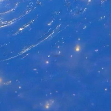0000心栖清辉，自在翩跹深蓝夜幕缀满点点繁星，月色坠入澄澈水面，随层层涟漪轻轻
