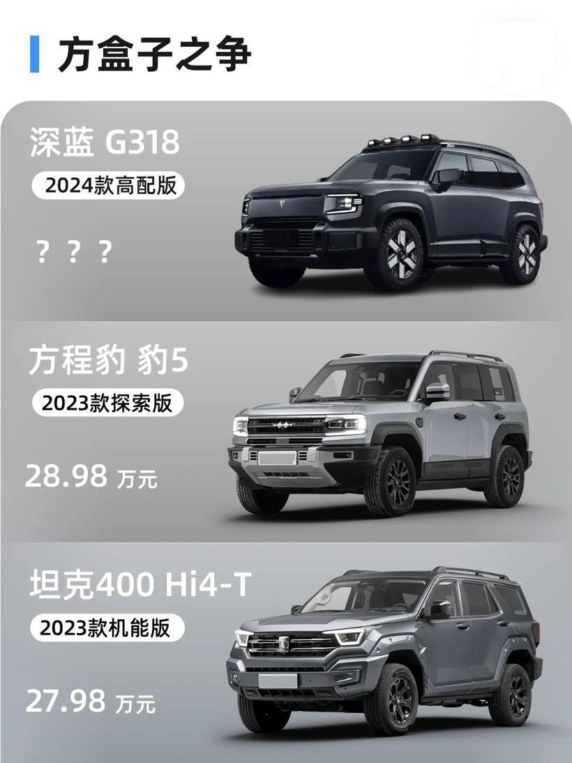 带电的“方盒子”，你喜欢哪台？