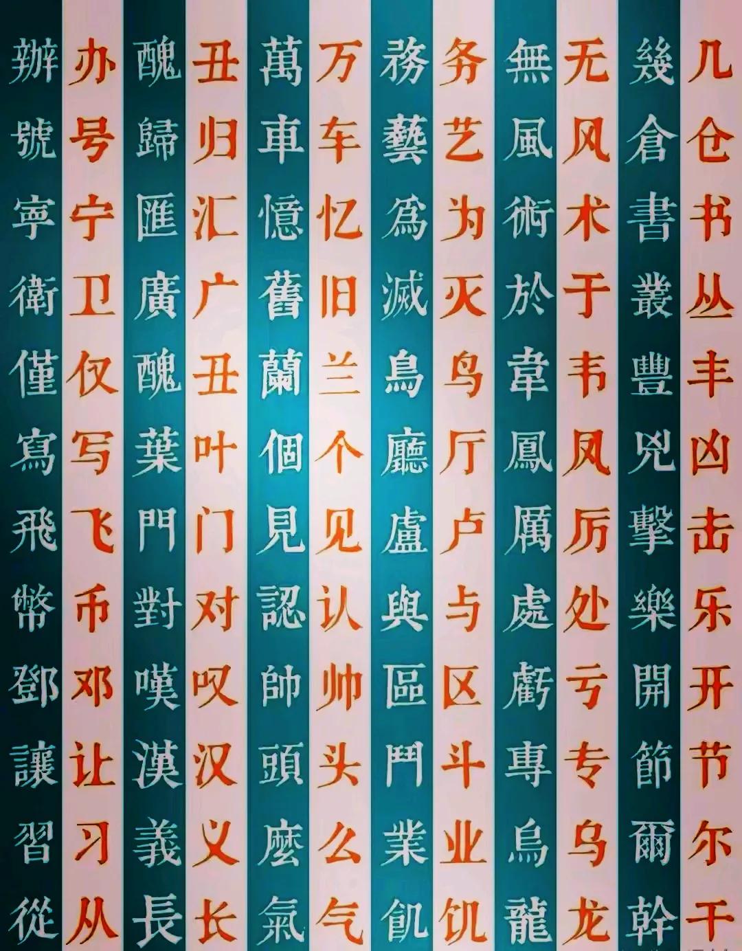 简体字跟繁体字相比较，明显具有三大优势：
好看、好写、好认。

我想不明白的是，