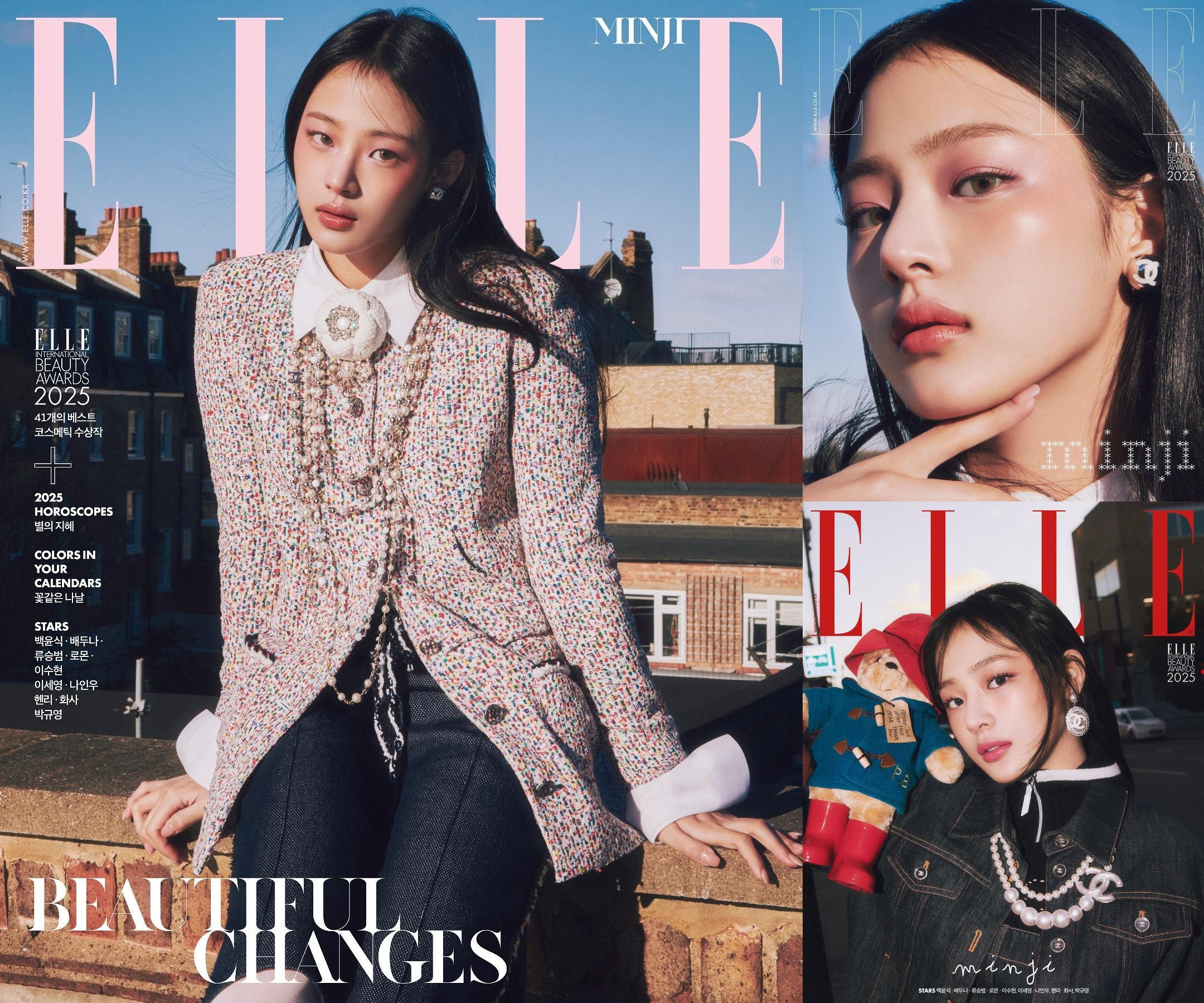 Minji  ×  ELLE Korea  January  2025 CHAN