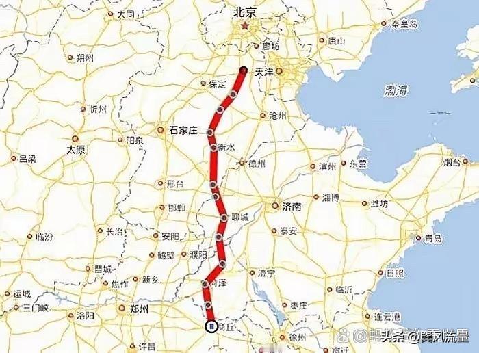 保定没有资格与石家庄比交通枢纽？
为什么？
京广线过石家庄，也过保定；
石家庄东