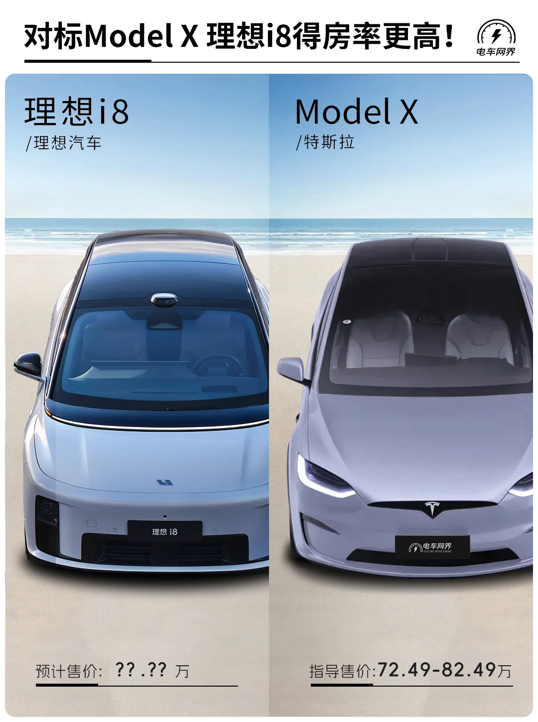 致敬特斯拉 Model X 理想i8虽迟但到！