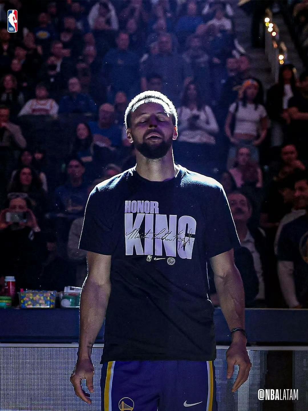 只有马丁路德金才是真正的“KING”，其他都是猴子请来的救兵名叫猩猩勇士vs热火