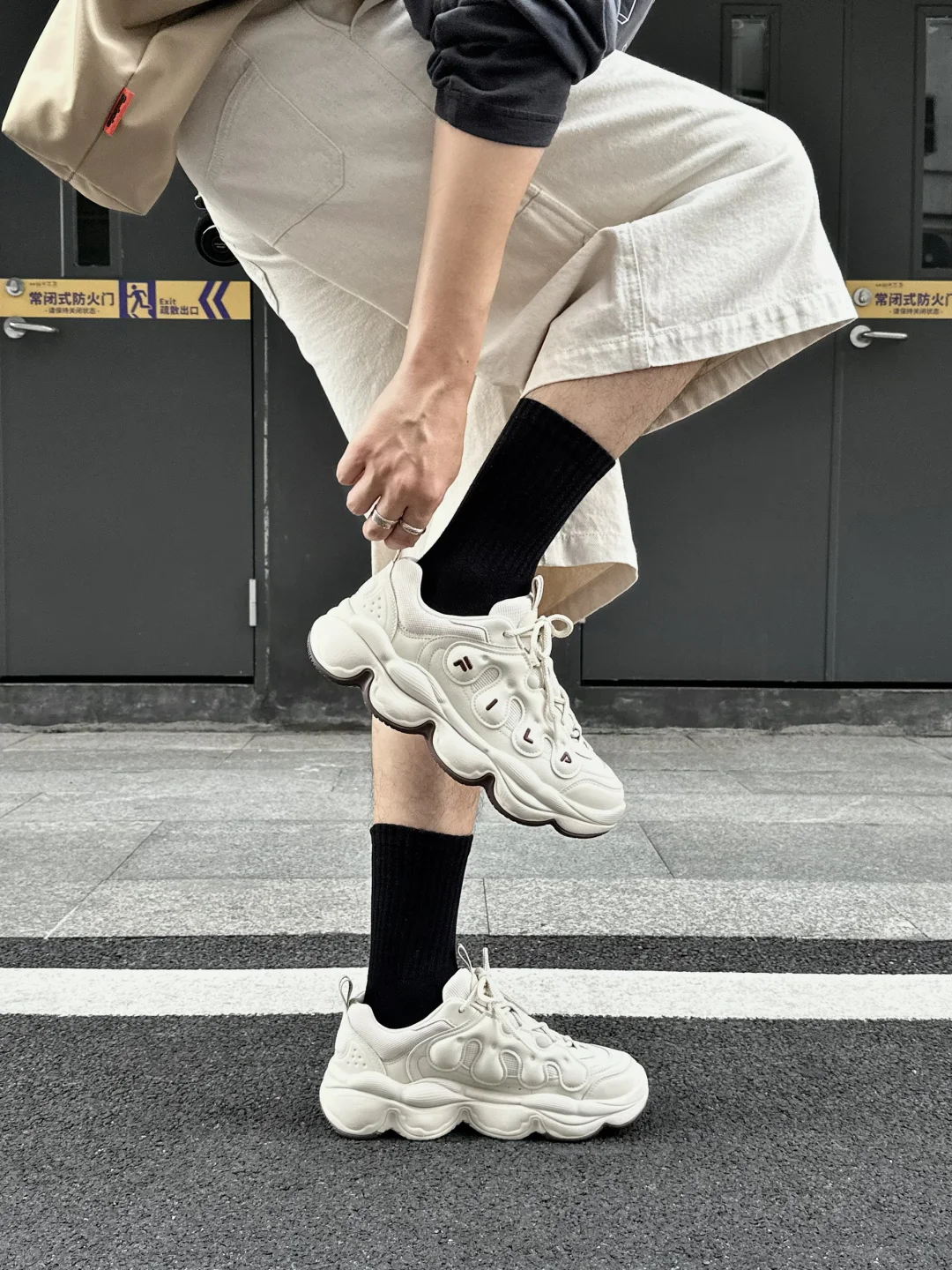 好鞋分享|这双FILA豌豆鞋才是秋冬百搭神器