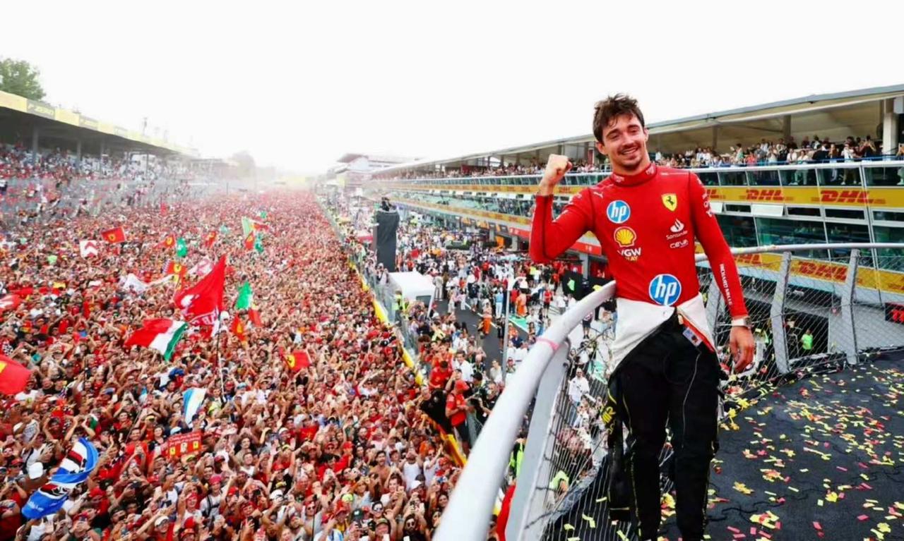 2026 年 F1 蒙扎站，勒克莱尔主场第二圈就撞墙退赛，法拉利的蒙扎魔咒又上演