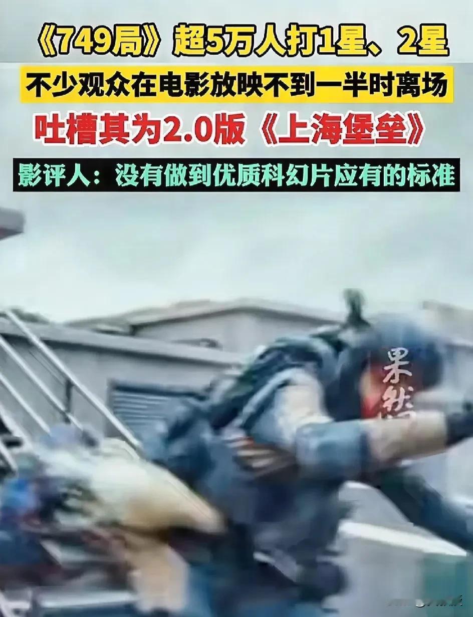 还没有看
749局
看过的老铁们，说说
值得去看吗？