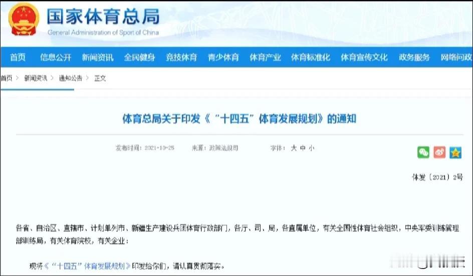 2021年的发展规划
体育总局计划中国男足
2025年达到亚洲一流水平