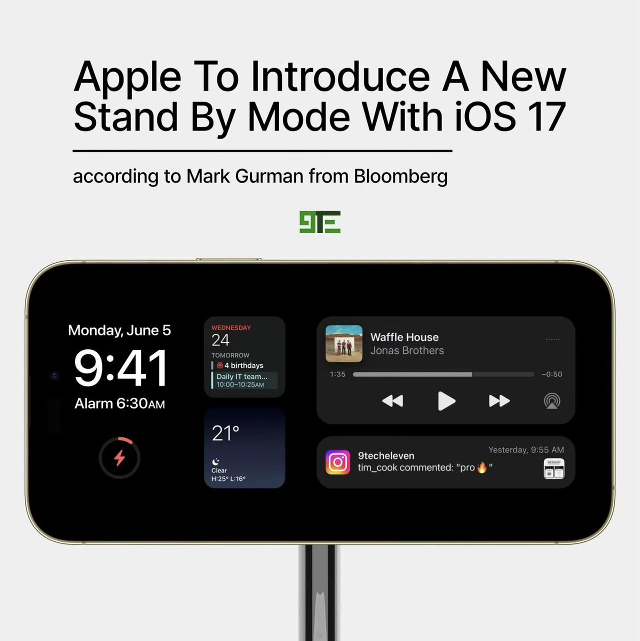 iOS17锁屏界面
