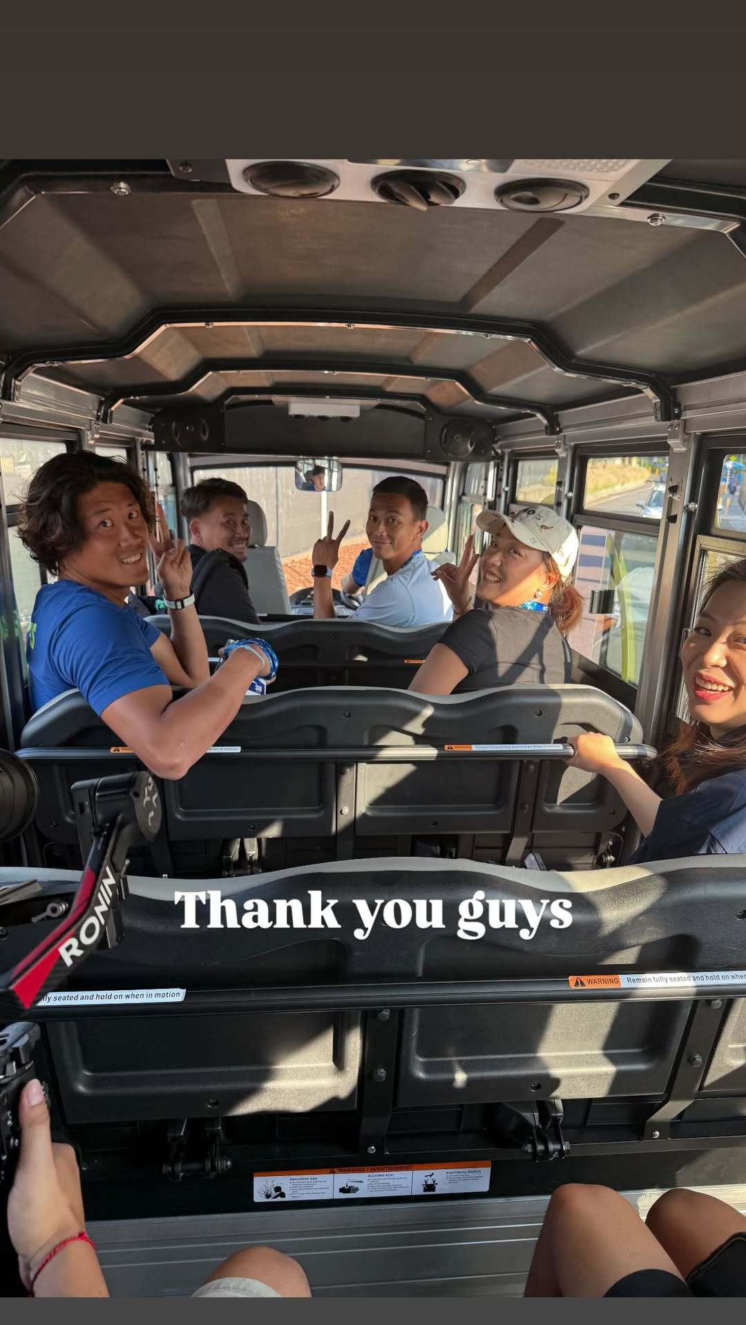 杰伦：Thank you guys 