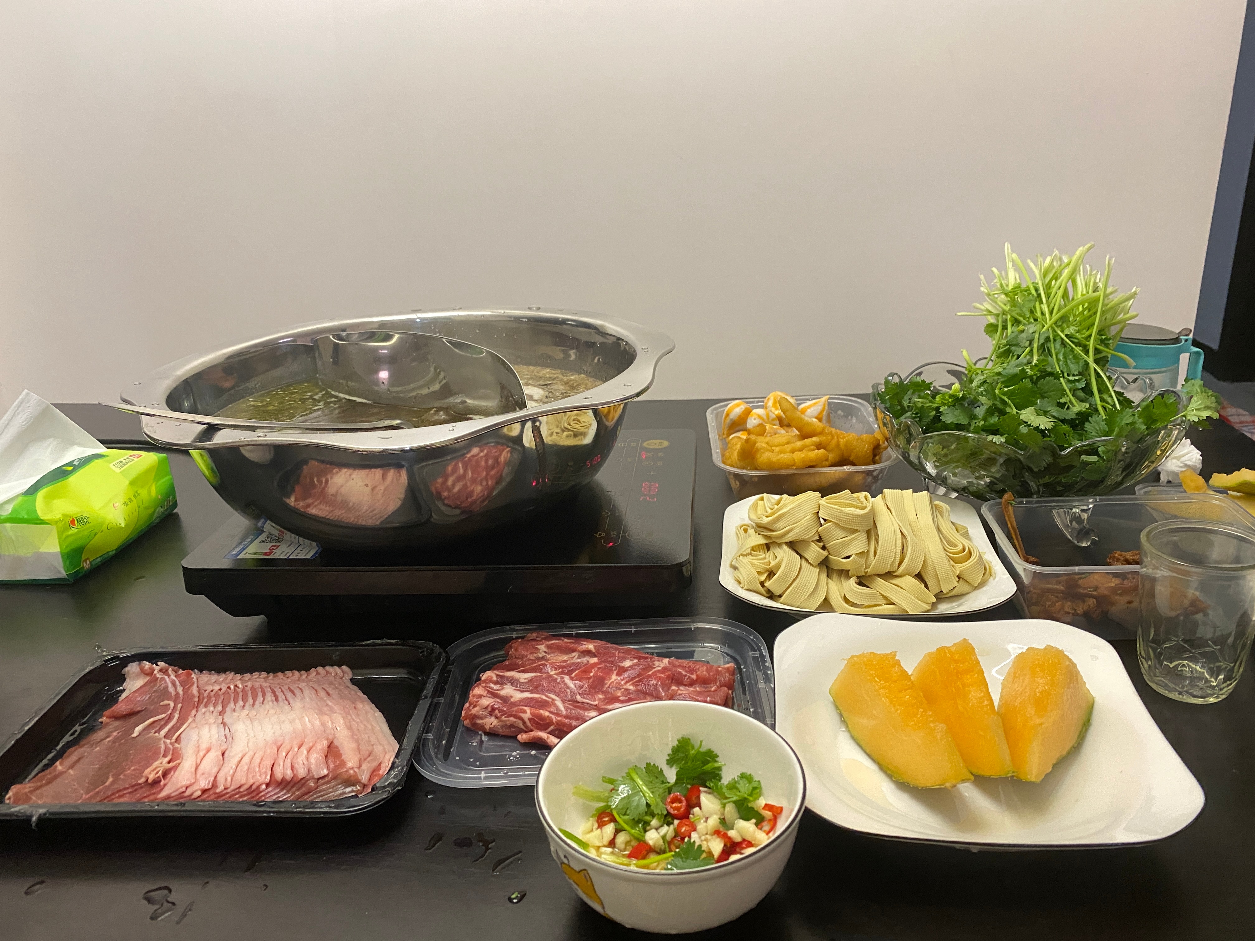 立冬吃火锅饺子[吃馕] ​​​