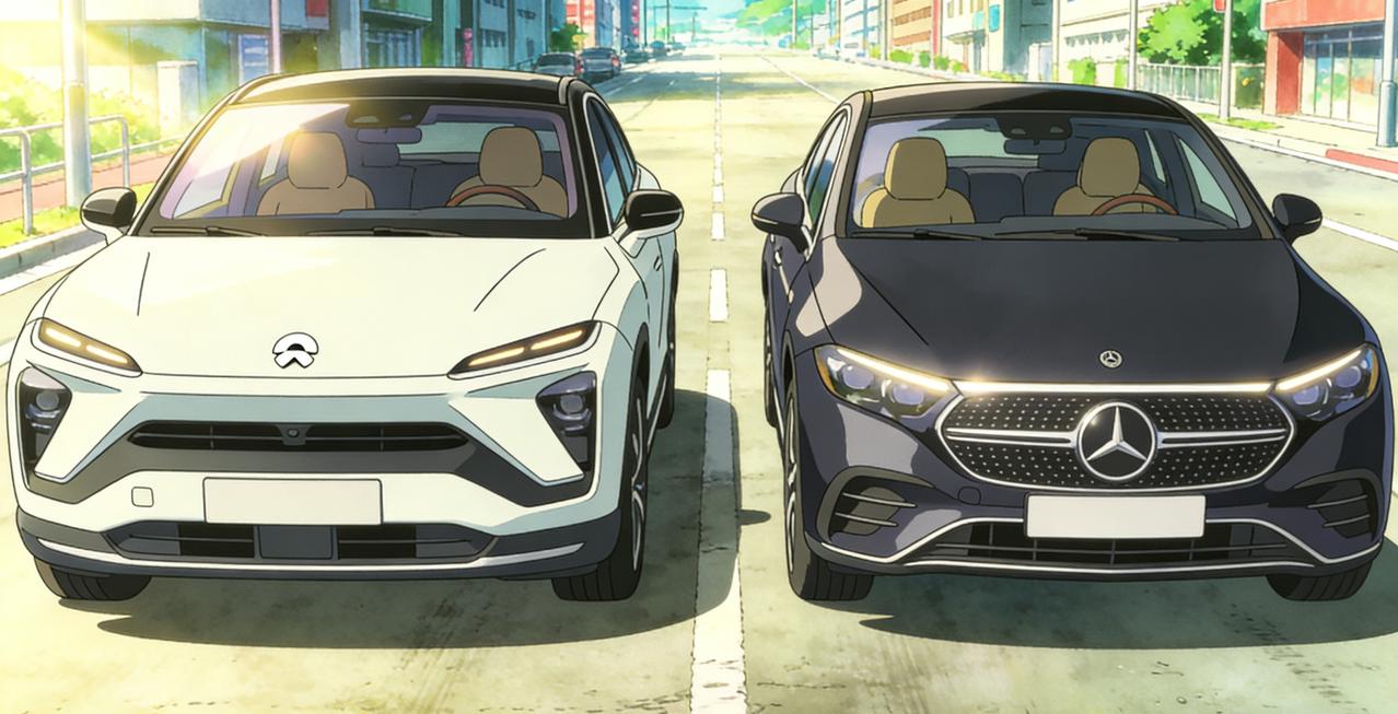 蔚来和奔驰电车，差距比想象中大

蔚来与奔驰纯电动车型，在产品定位和使用场景上存