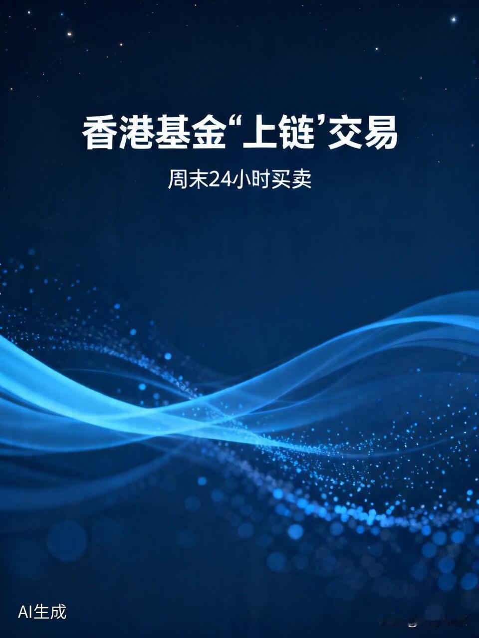 香港放大招！基金也能“上链”交易了，周末晚上都能买卖，散户也能玩

  周末晚上
