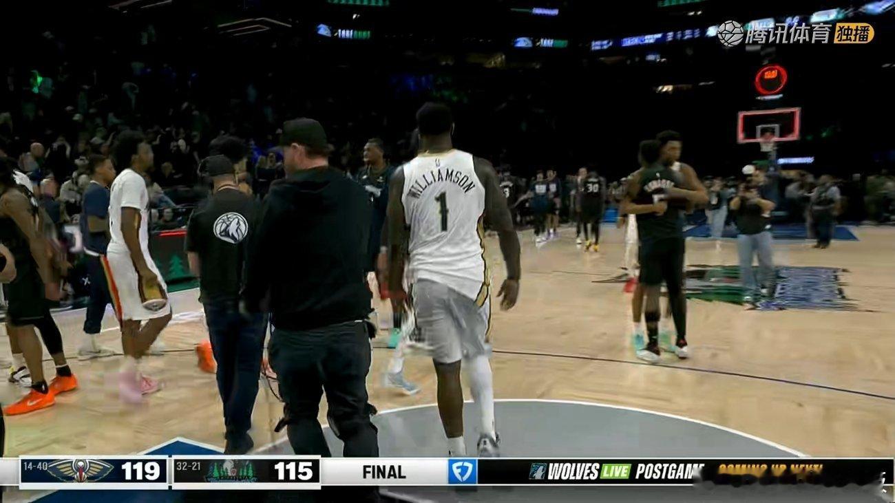 森林狼主场115-119不敌鹈鹕，落后湖人0.5胜场！爱德华兹35分，连续3次错