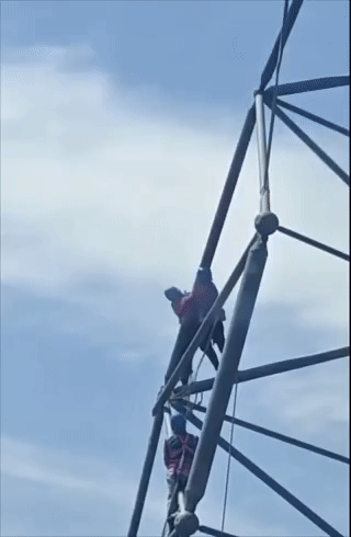 这种情况，如果对方不追究，他会被判刑吗？事发大连，两工人高空作业时发生争吵，一人