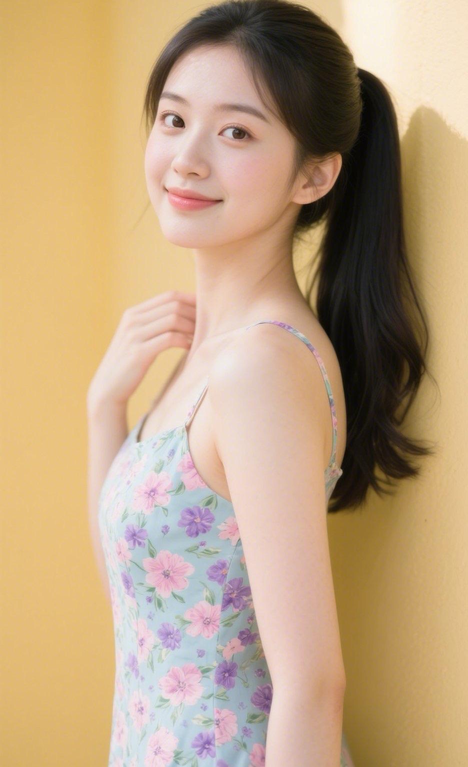 又到了开始穿裙子的季节啦！
我喜欢的碎花裙，可以安排上咯！[偷笑]