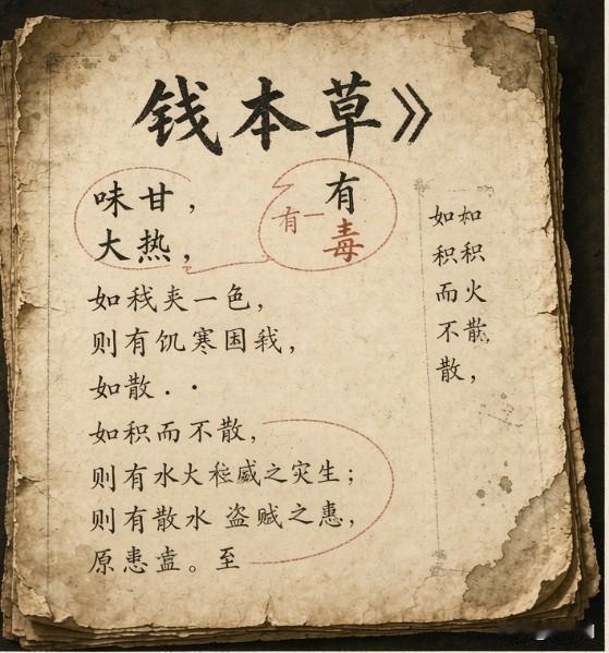 钱是药，也是毒——暮年再读〈钱本草〉

钱之毒，不在钱，在人心里那点儿贪。它不像